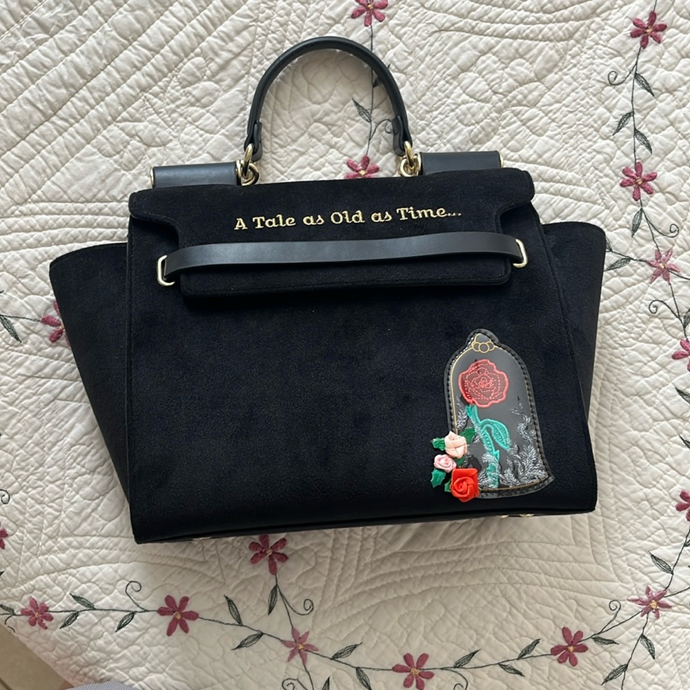 Her Universe Beauty and the Beast crossbody purse